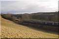 Railway passing Dalgety Bay in KY11 9HQ