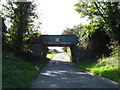 Railway bridge over Whitehouse Lane in CH60 1UF