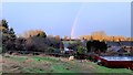 Winter rainbow over Oddington in GL56 0XJ