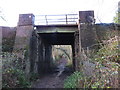 Bridge over footpath near Dormansland in Dormansland & Felbridge Ward