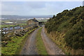 Access Track leading towards Holme Fold Farm in BB3 3QQ