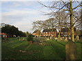 The churchyard, Linby in NG15 8AH