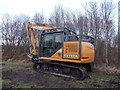 Caterpillar tracked vehicle on Fenn's Moss in SY13 2LB