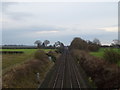 Railway towards Gretna in DG12 6LJ