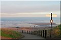 Path to the beach at Marske in TS11 7HT