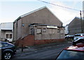 Derelict former Crynant Miners Welfare Club in SA10 8BJ