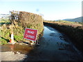 Road closure at Windy Ash Cross in EX32 0HY