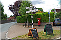 Signpost in West Meon in GU32 1LY