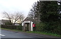 Bus stop and shelter on the B724, Elizafield in DG1 4PT