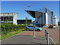 Falkirk Stadium from the north in FK2 9BL