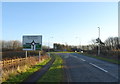 Hornsea Road approaching Leven Roundabout in HU17 5AF