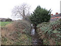 Mow Beck behind Alexandra Road, Grantham in NG31 7PG