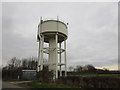 Water tower on Gorse Lane in Grantham Springfield Ward