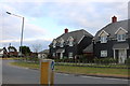 New houses on Ongar Road, Great Dunmow in Great Dunmow South & Barnston Ward