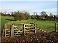 Kissing gate on Offa's Dyke path in SY10 9DU