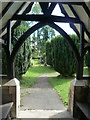 Entrance to St. Andrew's Church (Bredenbury) in HR7 4TH