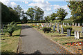 Cemetery at Perry Green in SG10 6EE