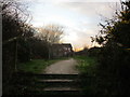 Footpath to Kirklington Road, Rainworth in NG21 0JX