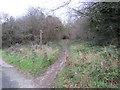 Bridleway onto Banstead Downs in SM2 7DP
