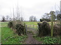 Public footpath near Banstead in SM7 3HF