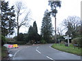 Road junction, Chipstead in CR5 3NS