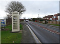 K6 telephone box on Main Road (B1238), Bilton in HU11 4DD