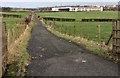 Footpath towards St Benedicts High School in PA5 8FB