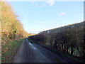 Small road into Stainton le Dale in LN8 6HP