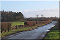 Minor road near Broachrigg in EH24 9DZ