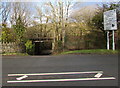 Railway bridge near Pantyffordd in SA10 9BN