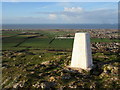 Graig Fawr trig point (153m) in LL19 8PG