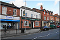 The Crown and shops in Heaton Moor in SK4 4NZ