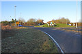 Elean Business Park roundabout at Mepal in CB6 2LG