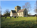 The church of St Botolph and part of its burial ground, Bossall in YO60 7NX
