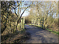 Bridleway bridge over River Ray in SN5 4JP