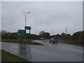 Roundabout on the A460, Laney Green in WV10 7LZ