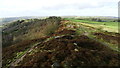 View NW along ridge from Ashover Rock above Ashover in S45 0AD