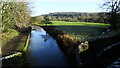 Macclesfield Canal - view N from Clarke Lane Bridge in SK10 5DX