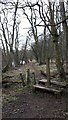 Stile on the path by the Mouse Water in ML11 7RH