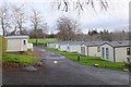 Chalets at Mortonhall caravan site in EH16 6UP