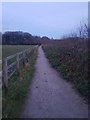 Footpath off Brooks Drive in WA15 7AF