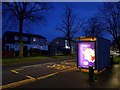 Bus stop on Greenbrow Road in M23 2GB
