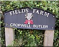 Fields Farm sign in NG12 2JJ