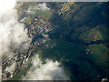 Newmilns from the air in KA16 9BP