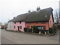 Thatched cottages in Clapgate, near Albury in SG11 2JN