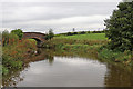 Canal at Kidd's Bridge near Endon, Staffordshire in ST9 9DS