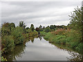 Caldon Canal south-east of Endon Bank, Staffordshire in ST9 9DS