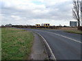 Bend in Leeds Road (A1238) towards Selby in YO8 9TN