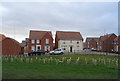 New housing off York Road, Barlby in YO8 5LB