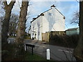Tree shadows on the White House, Puddington in CH64 5SU